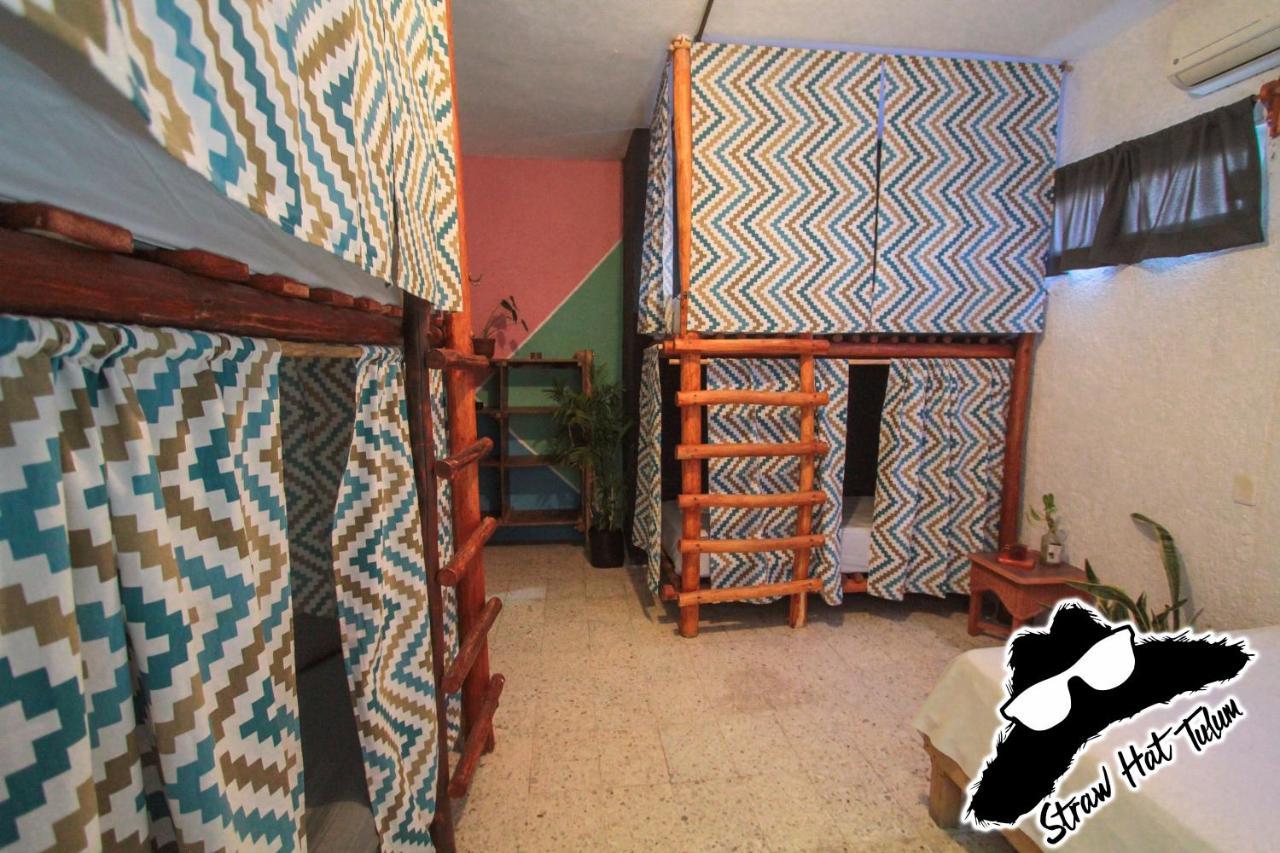 Straw Hat Hostel & Rooftop Bar Tulum Exterior photo