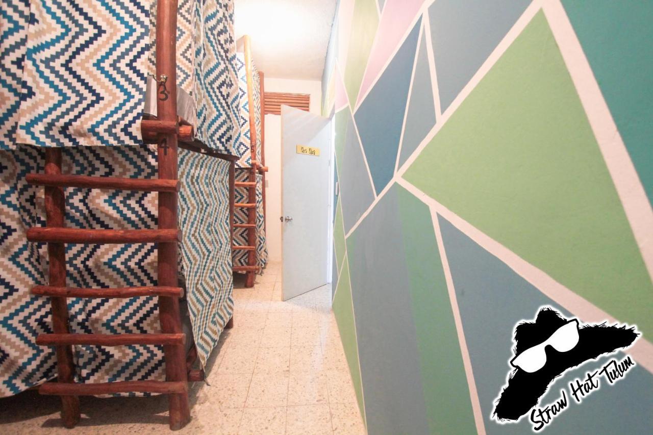Straw Hat Hostel & Rooftop Bar Tulum Exterior photo