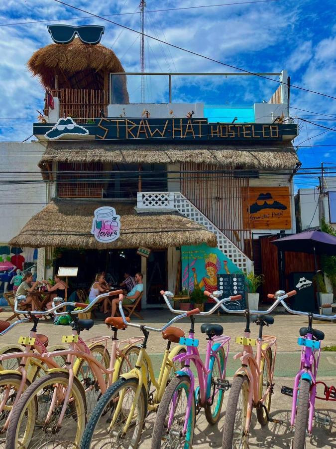 Straw Hat Hostel & Rooftop Bar Tulum Exterior photo